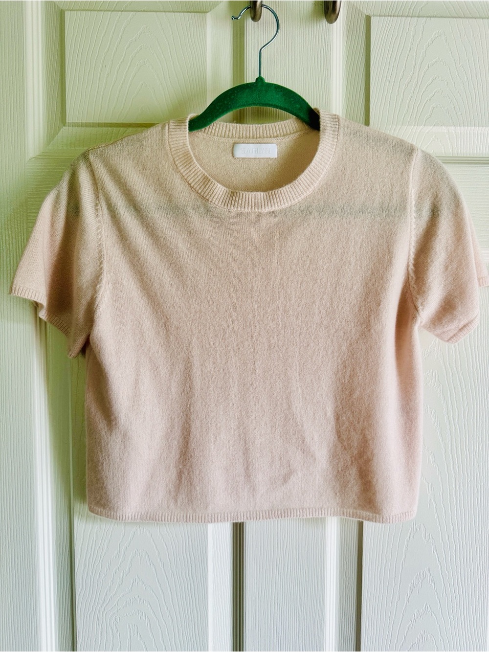 Sablyn Charleston Tee 100% Cashmere Top XS NWOT